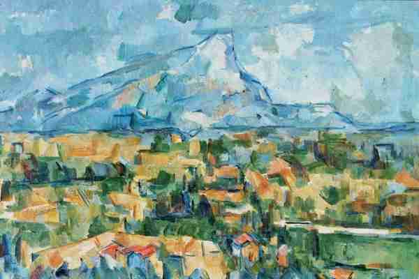 Cezanne's painting of 'Montagne Sainte-Victoire' 